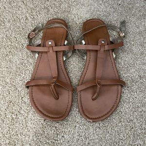Brown sandals